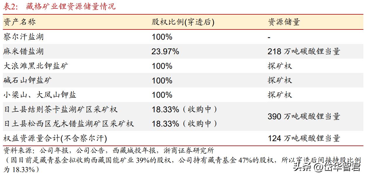 藏格锂业与藏格矿业,藏格矿业深度分析