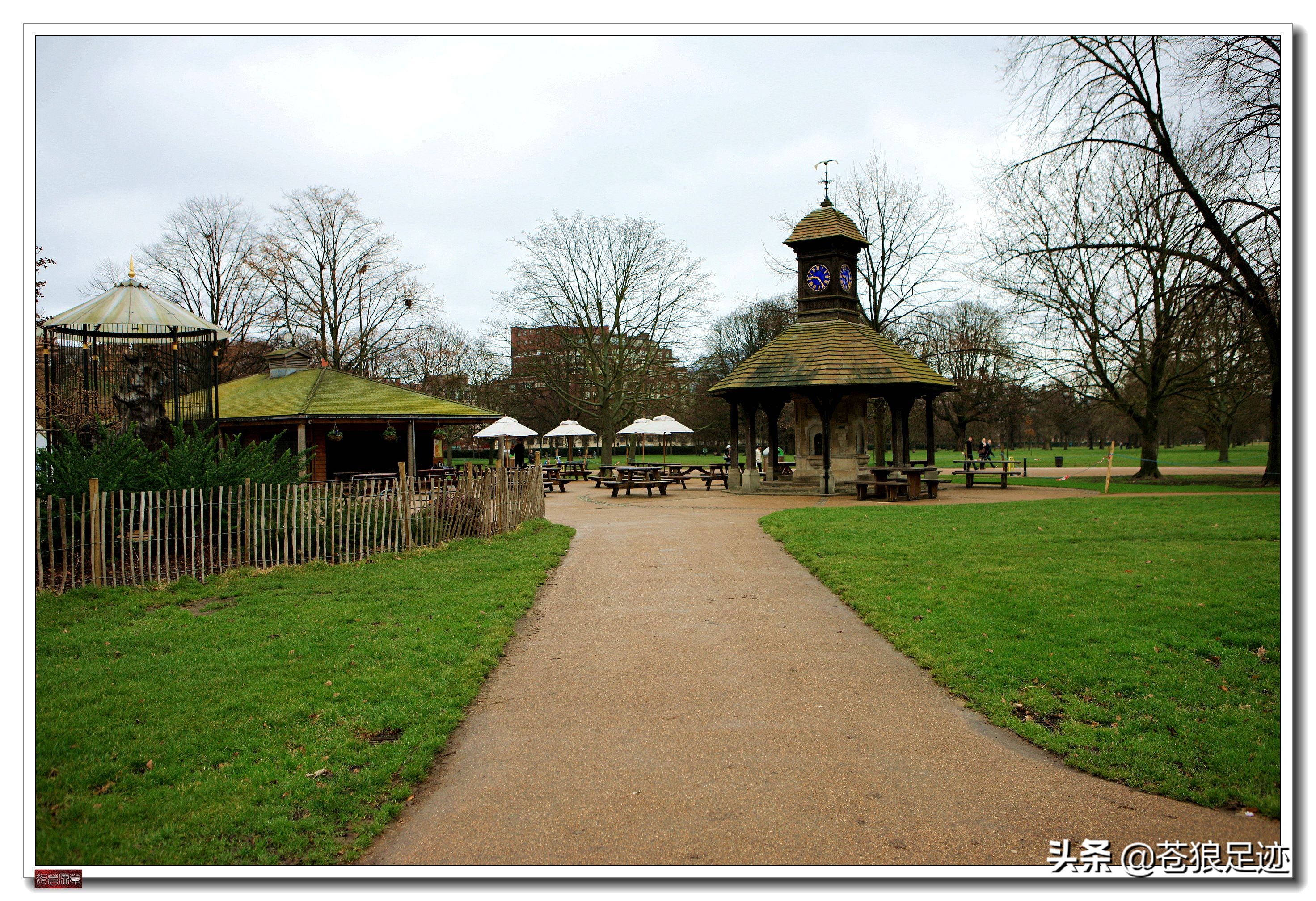 英国海德公园全景,英国皇家园林海德公园