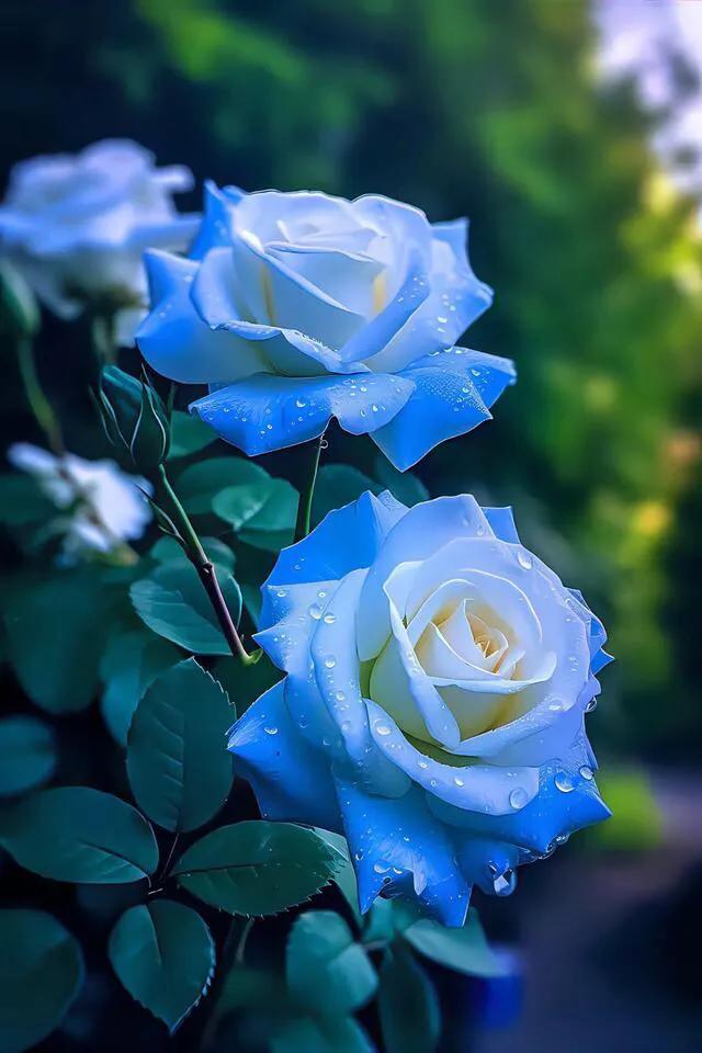 婀娜多姿的玫瑰花