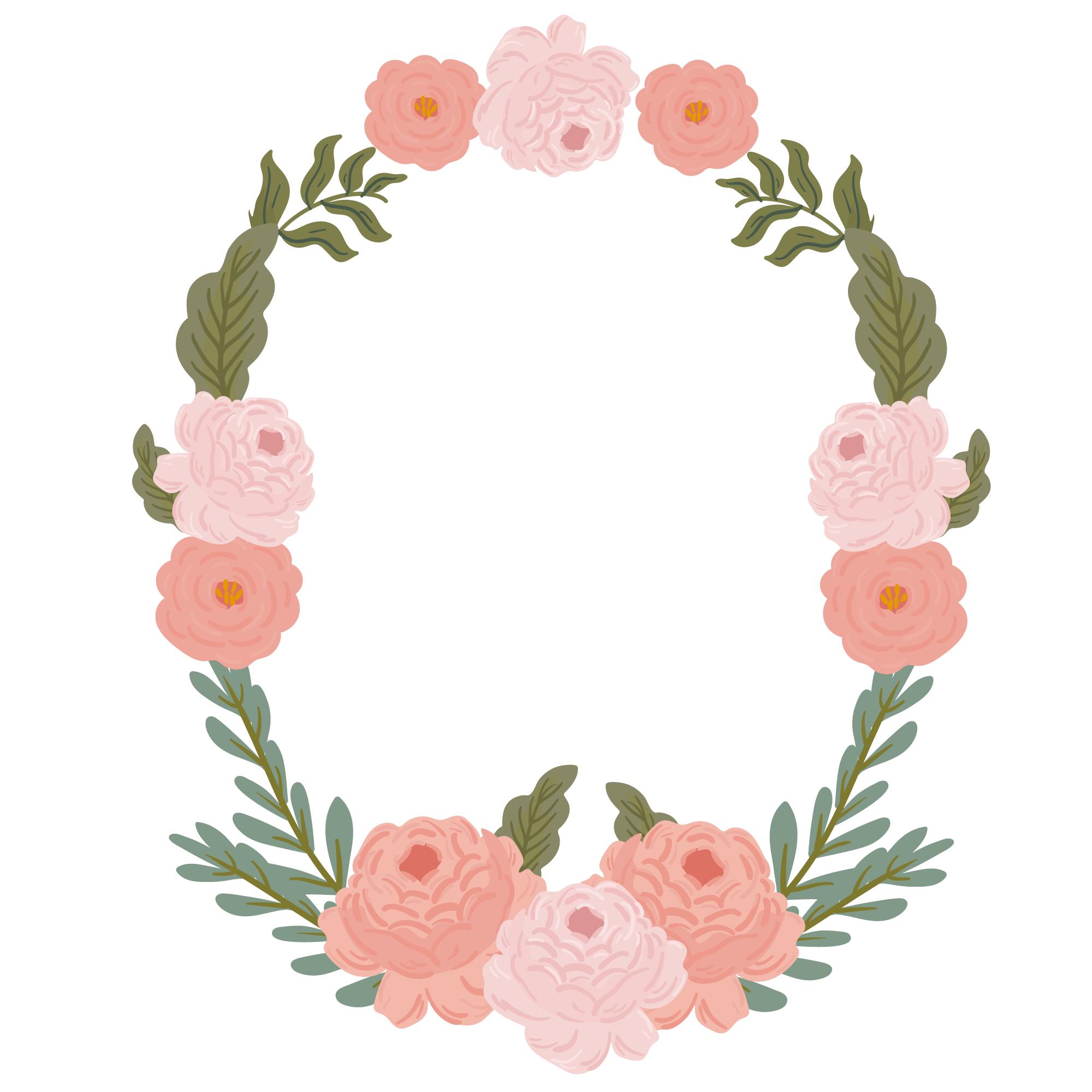 漂亮的彩色边框图片大全,好看的绿叶边框