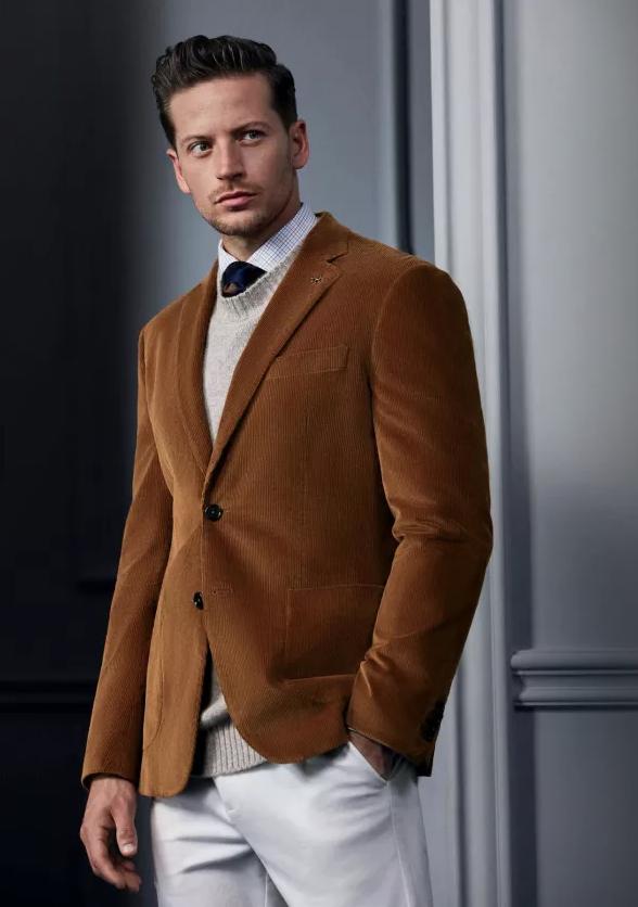 明星超长款驼色大衣穿搭图片,男士驼色大衣穿搭