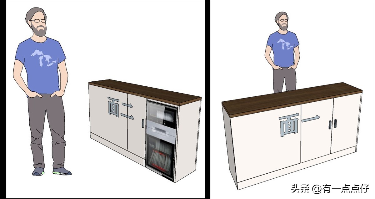 开放式厨房吧台柜设计实用,开放式厨房客厅一体吧台隔断