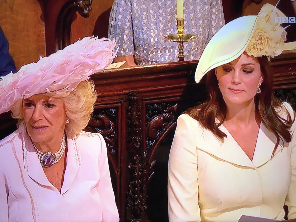 卡米拉气质逆袭不输戴安娜,卡米拉微笑回应凯特