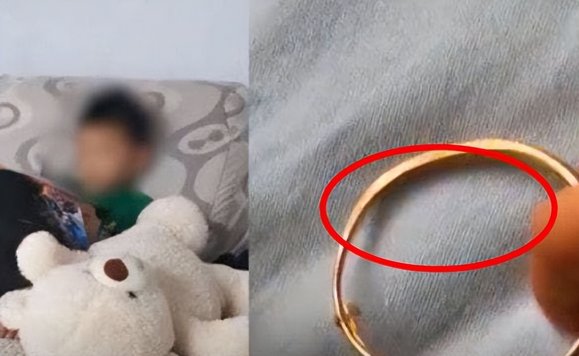 孩子幼儿园带回金手镯吓坏家长,小孩放学回来戴了金手镯