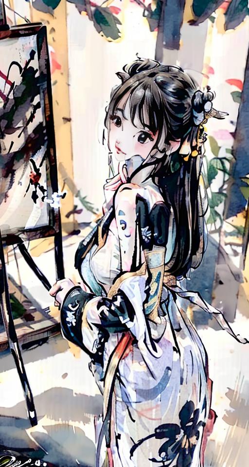 ai漫画生成汉服视频教程,一键生成ai汉服少女