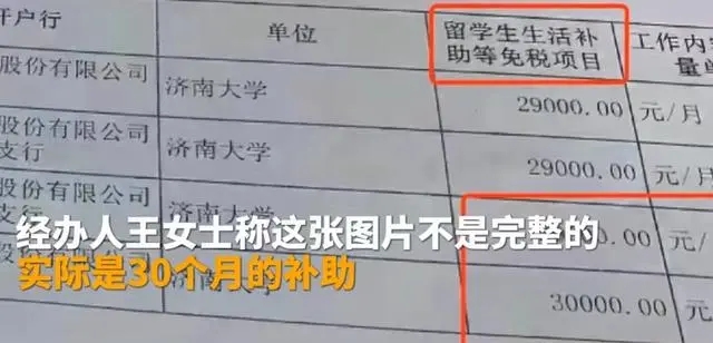 元/月大学解释是30个月不是每月，看到网友理解为每月我放心了