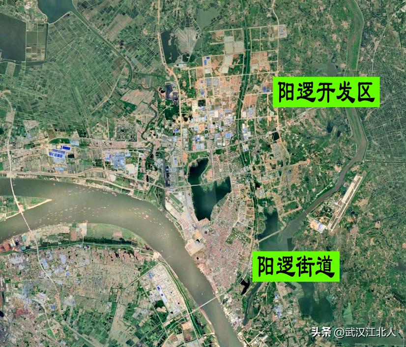 武汉的浦东阳逻，发展30年后，常住人口比盘龙城少太多了！