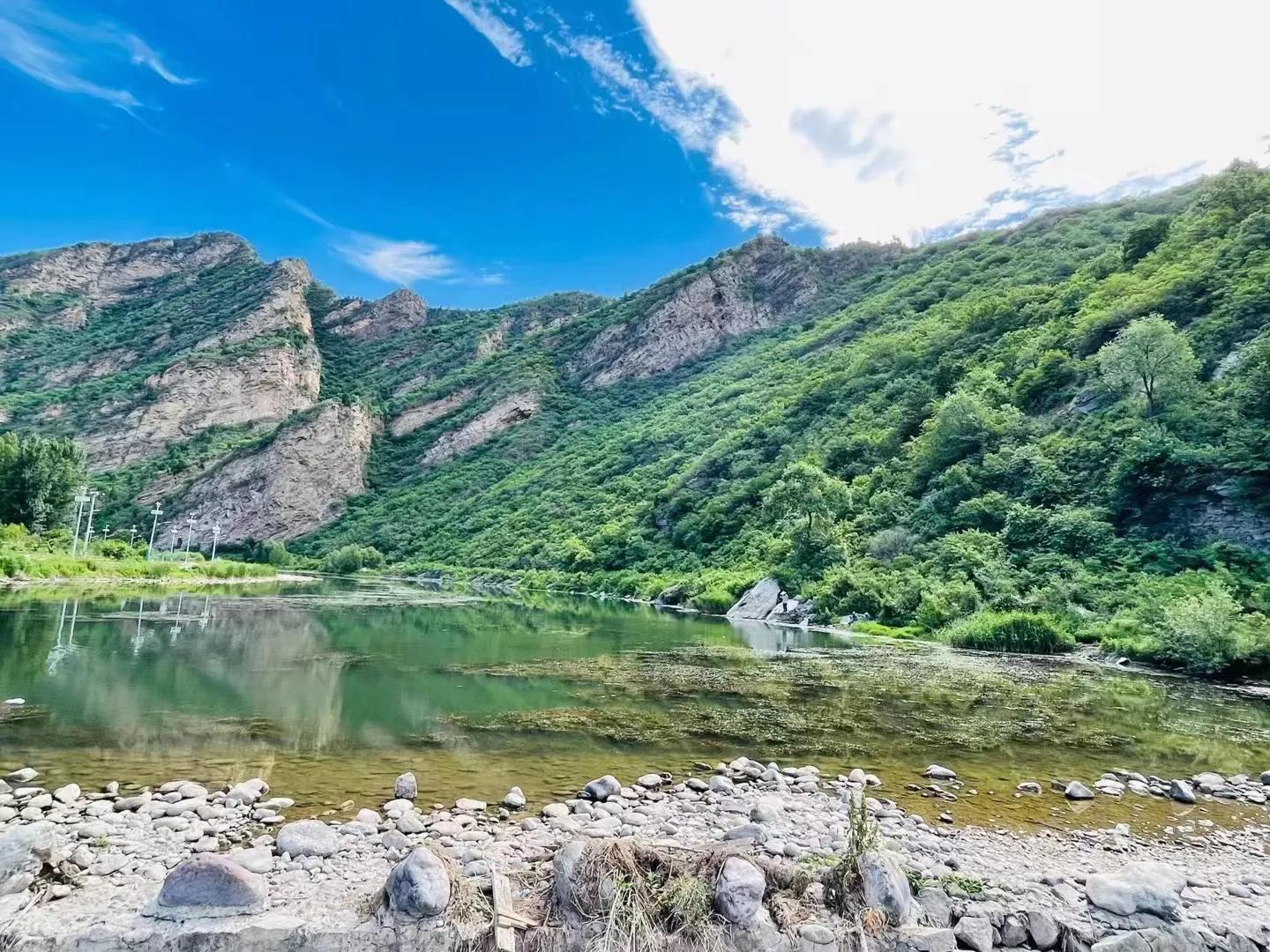 白河湾免费风景区,白河湾风景区露营基地