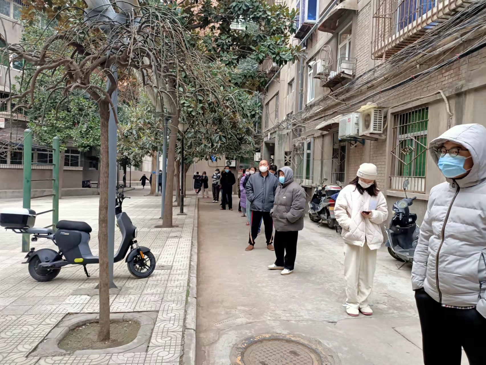 西安市因疫情被隔离的小区,西安疫情下的居家生活