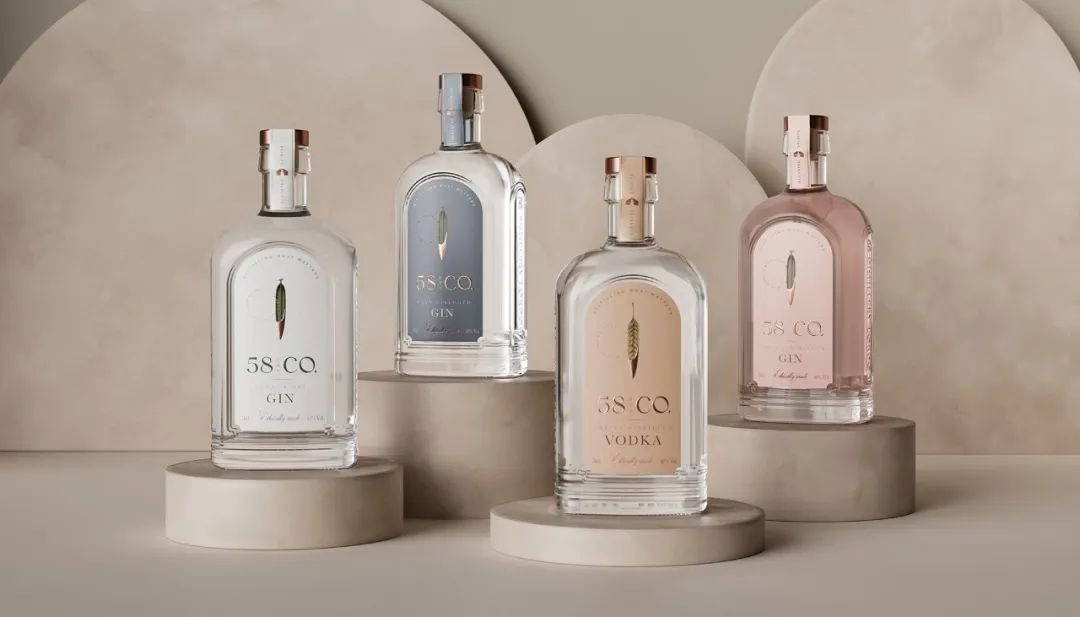 简约化酒包装设计图片,这些酒包装设计太上头了