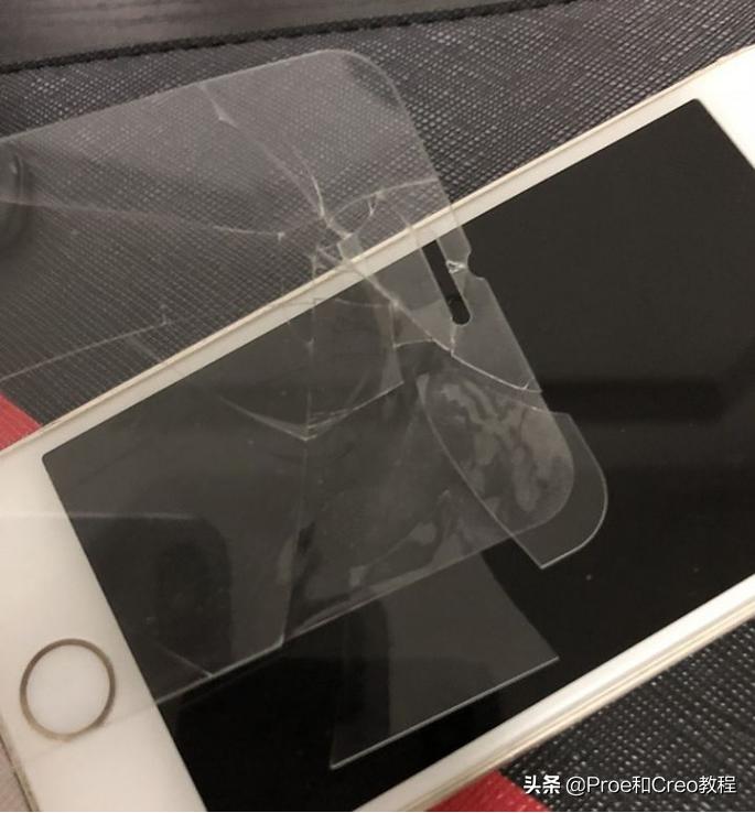 手机钢化膜碎了,去除手机钢化膜