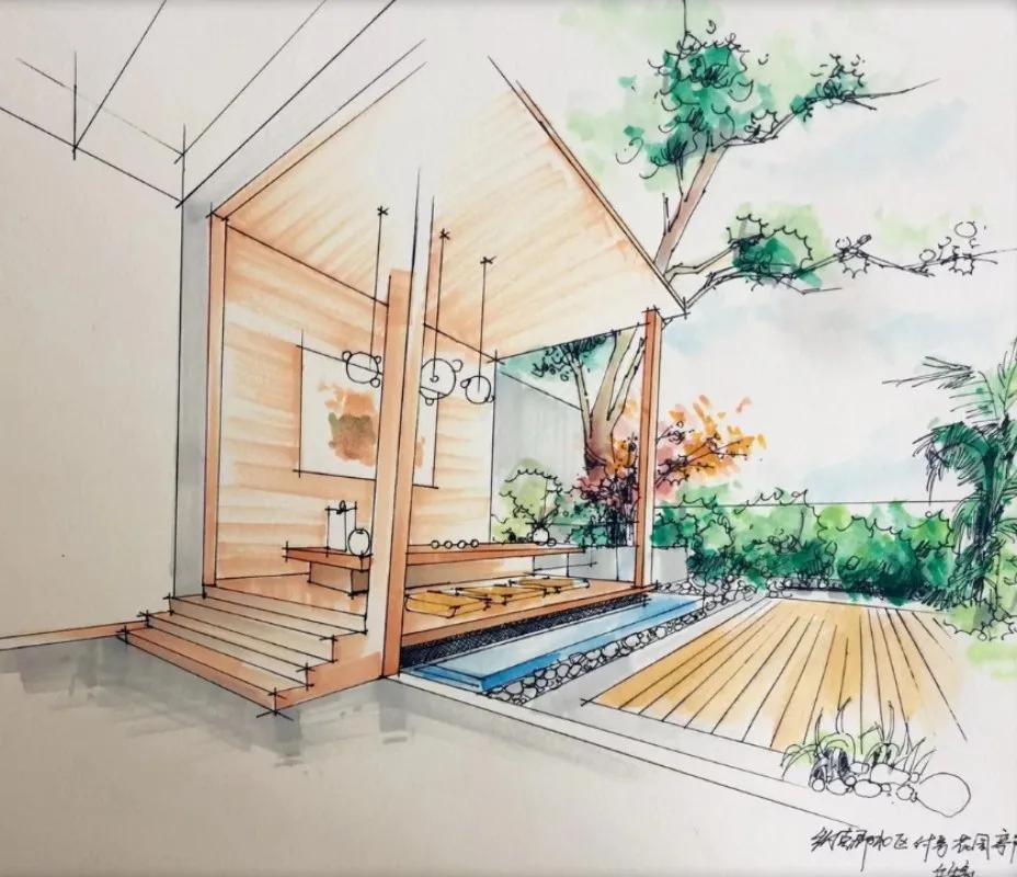 华浔装修中式,华浔现代轻奢别墅