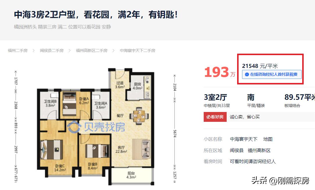 高新区，楼市炒作全部崩盘？