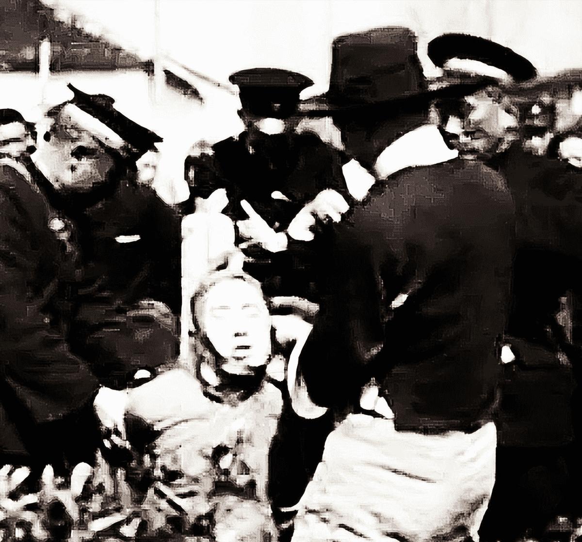 纳粹老照片100张,纳粹集中营老照片彩色