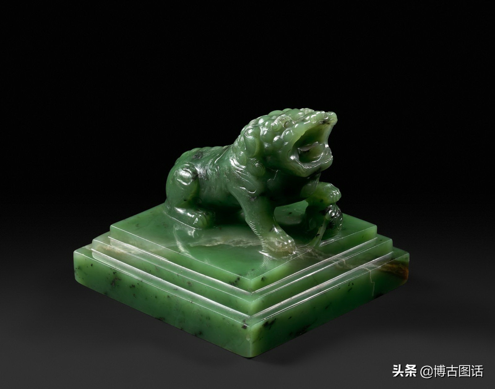 乾隆玉玺72万,乾隆青玉玉玺拍卖72万