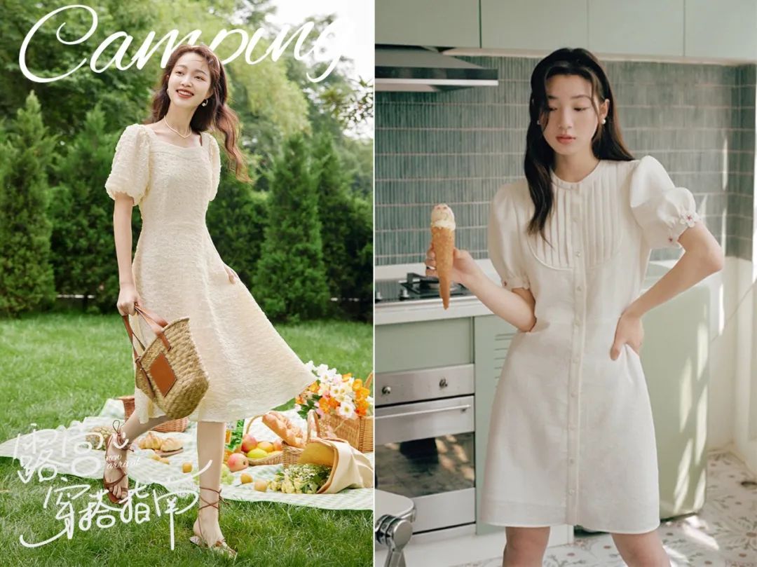 如果淘宝模特界有咖位，这两位小姐姐大概是人气“流量小花”吧