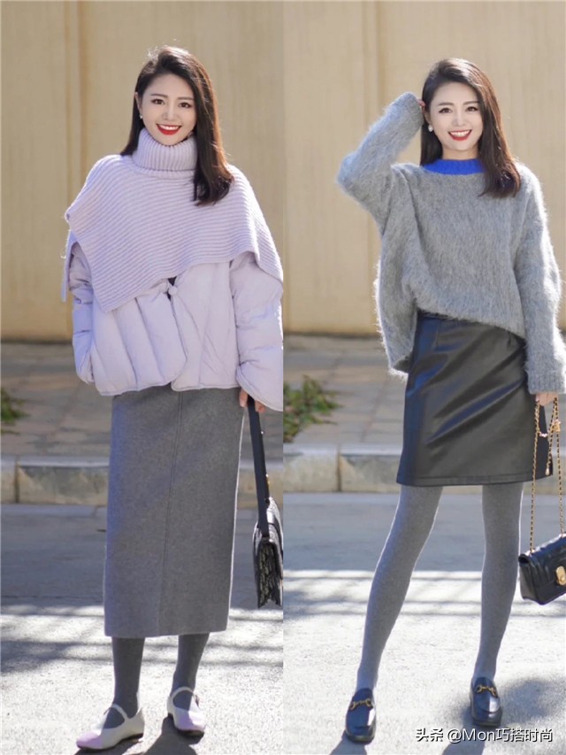 烂大街打底裤怎么搭,今年冬季最流行的打底裤穿搭