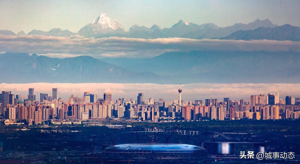 突破20000亿的城市,四川成都的发展速度令人惊叹