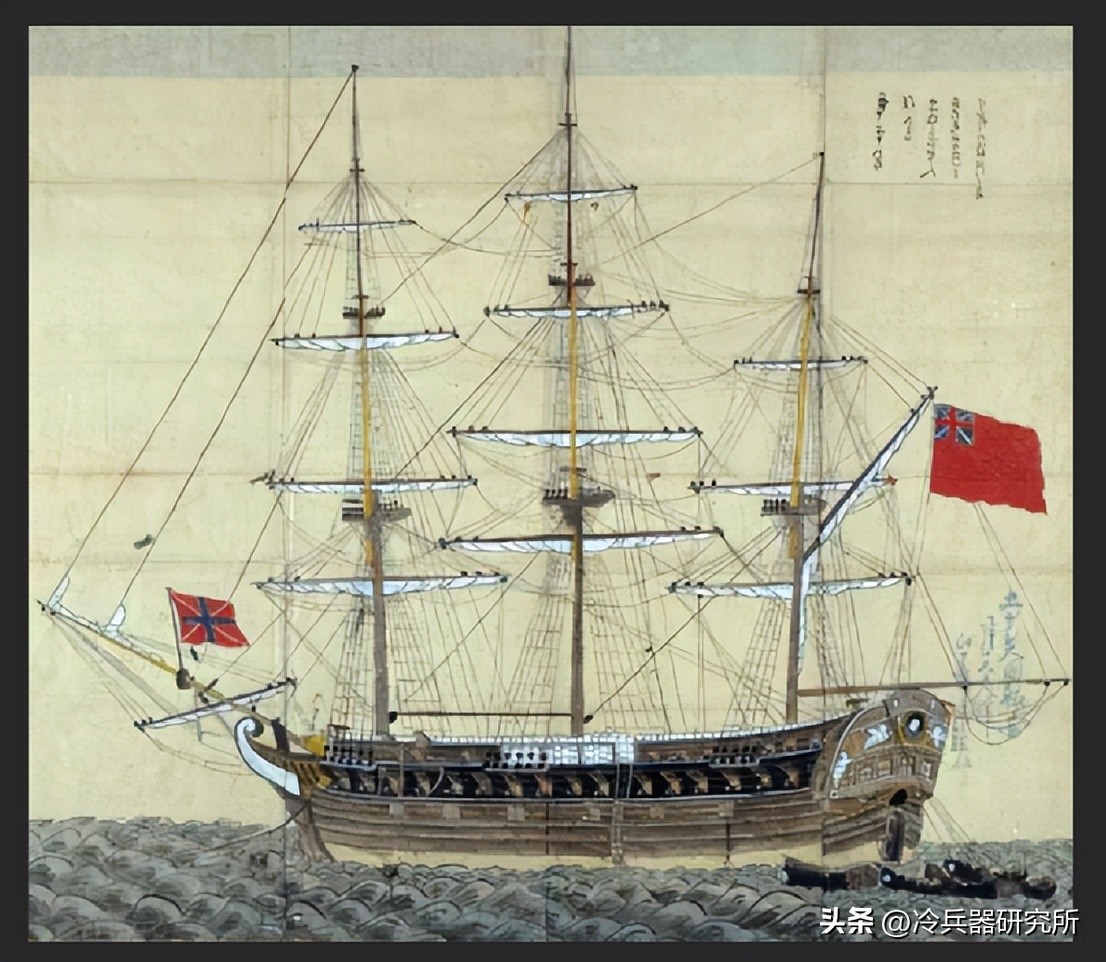 *片鸦**战争的预演，英国军舰突袭日本长崎，却引发幕府近代化改革