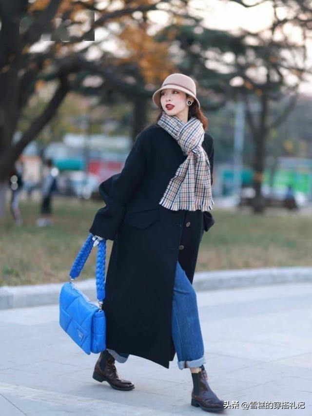 秋冬季短筒软底马丁靴搭配,冬季粗跟短筒马丁靴搭配