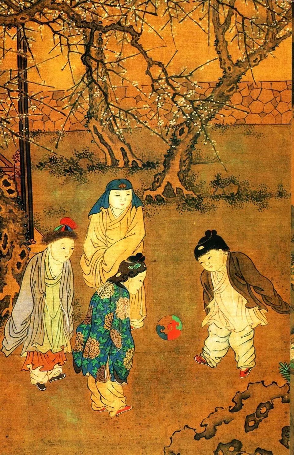 宋朝苏汉臣婴儿图,历史上的婴戏图