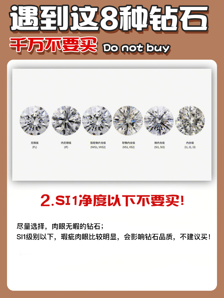钻石挑选攻略如何挑选钻石,不建议买的钻石有哪些