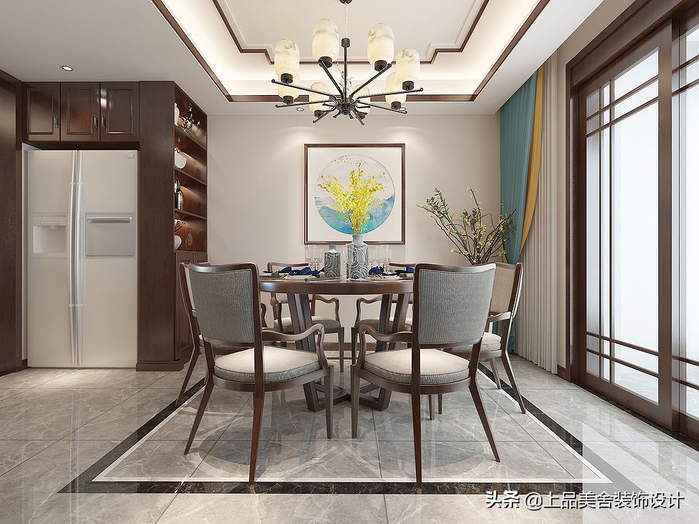 180平米中式原木风格,中式原木风格小户型100平