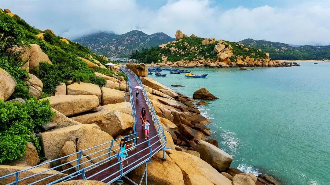 台山那琴海半岛一日游,浮月村碉楼哪一个可以上楼参观