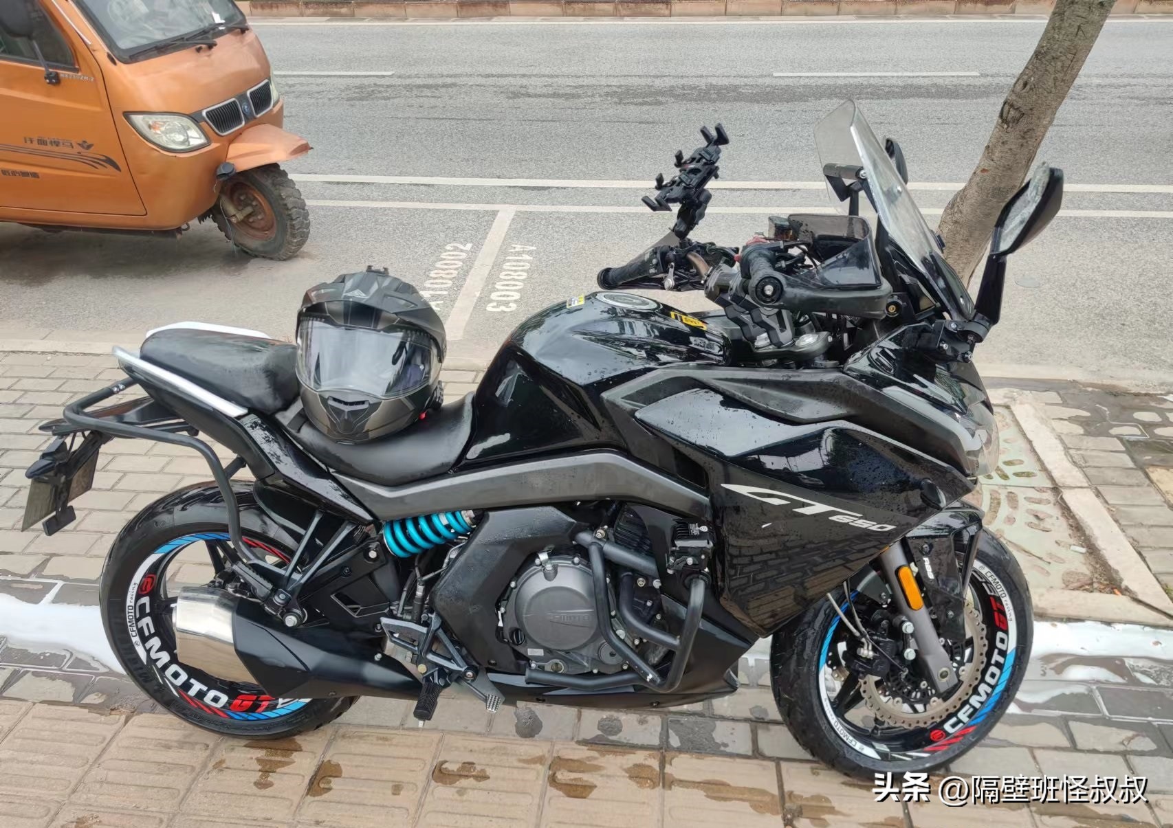 宝马650gt踏板摩托车二手,4万摩托推荐cf650gt