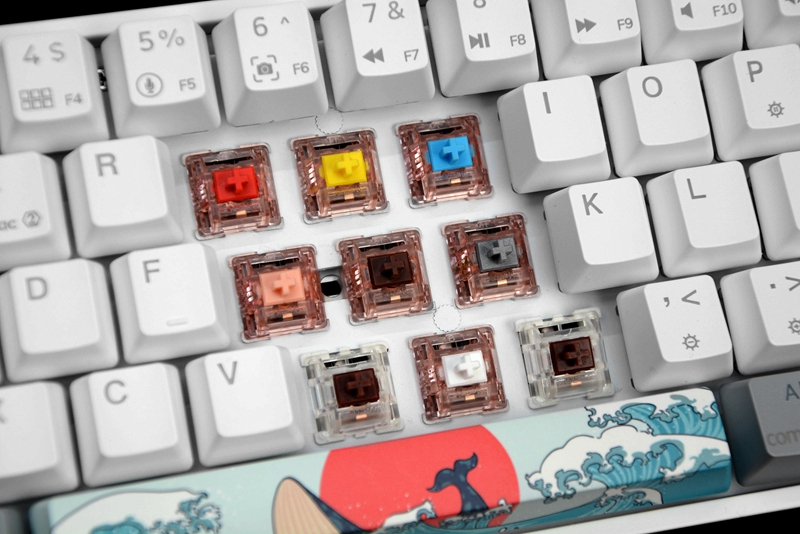 小呆虫珊瑚海机械键盘能不能改装,小呆虫gk96珊瑚海键帽