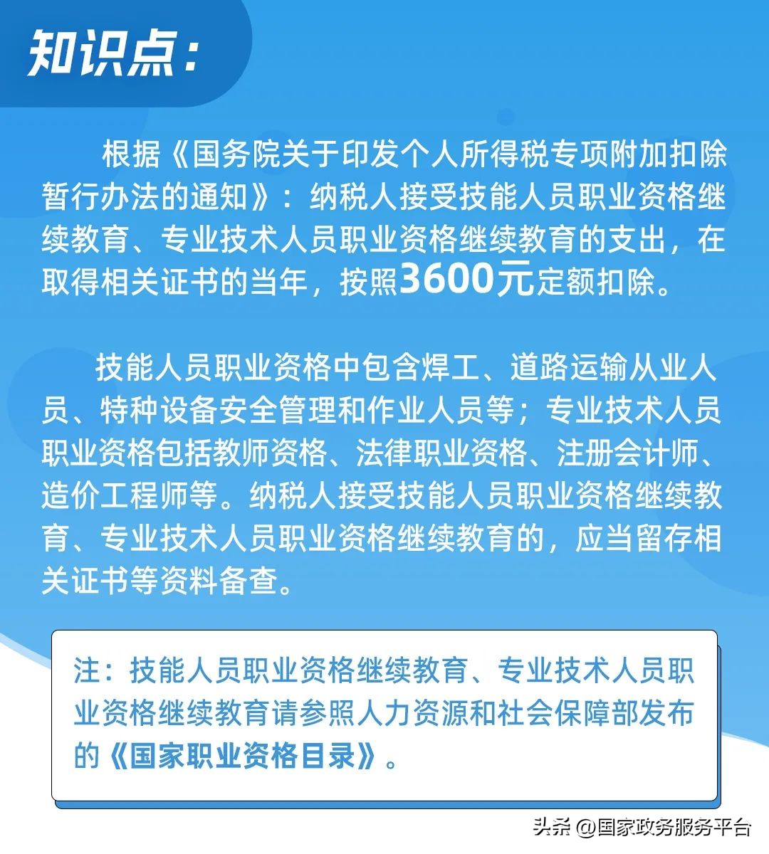 中级工程师证书怎么申报个税抵扣,银行从业资格证书可以抵扣个税吗