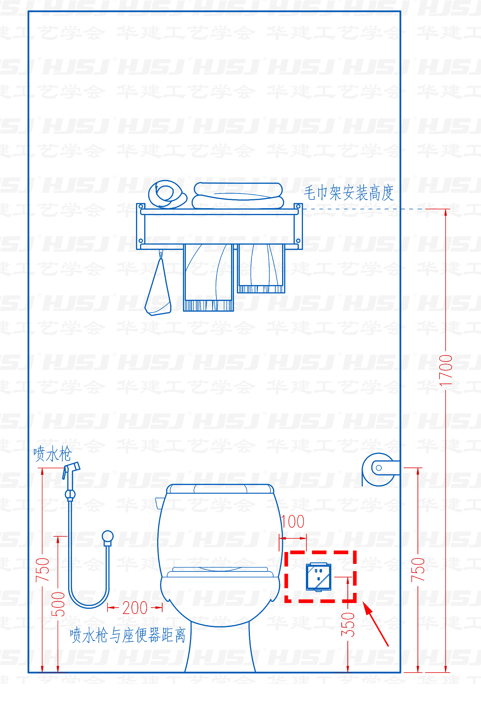 卫生间配置设计标准,大面积卫生间设计规范