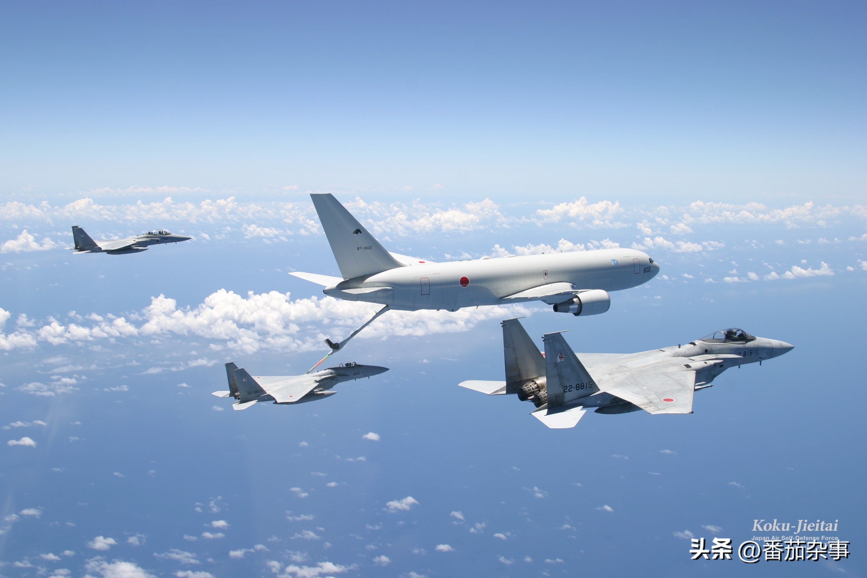空自航程倍增器KC-767空中加油机（图集）