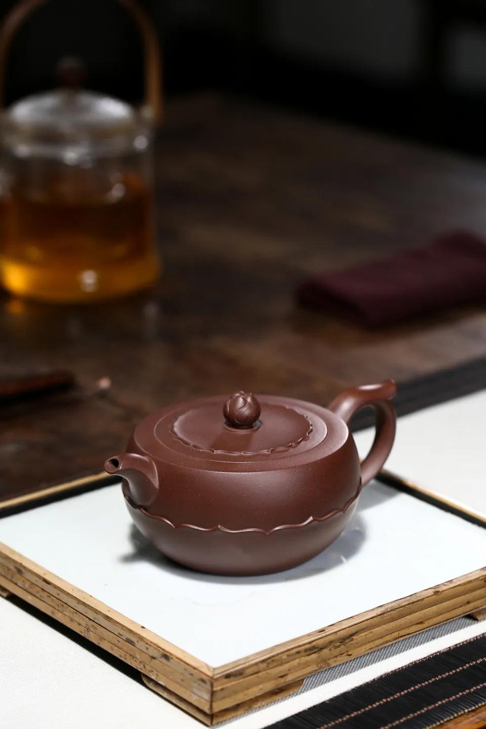 碗莲壶刘彩萍,碗莲紫砂壶图片