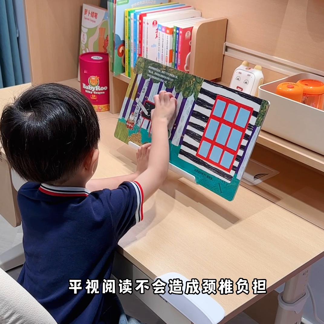 儿童房装修怎么选实用的学习桌，看这里#黑白调S2学习桌...