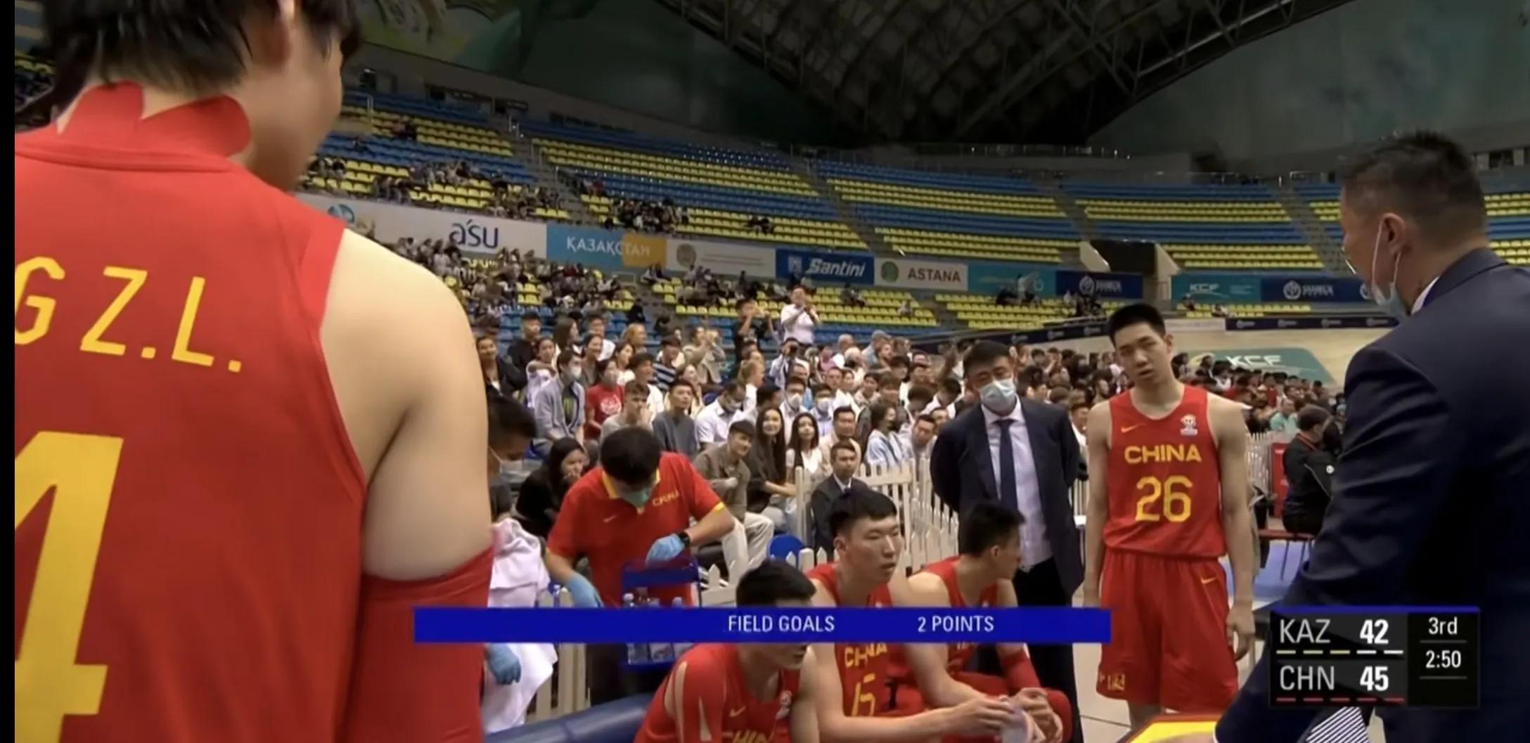 世预赛中国男篮对哈萨克斯坦得分,中国男篮vs哈萨克斯坦哪里直播