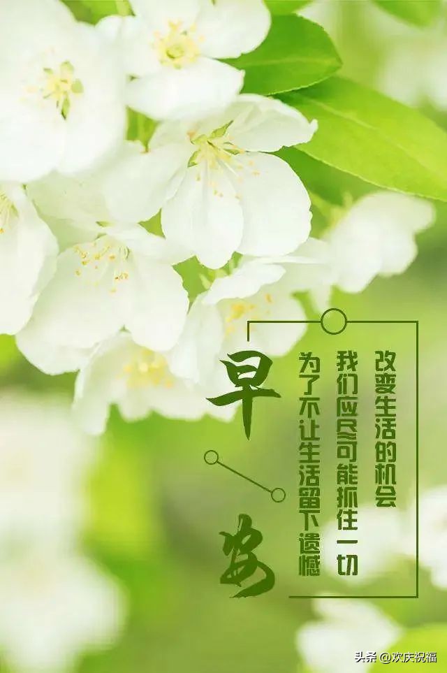 友情问候语早上好图片大全,早上好祝福语图片优美表情