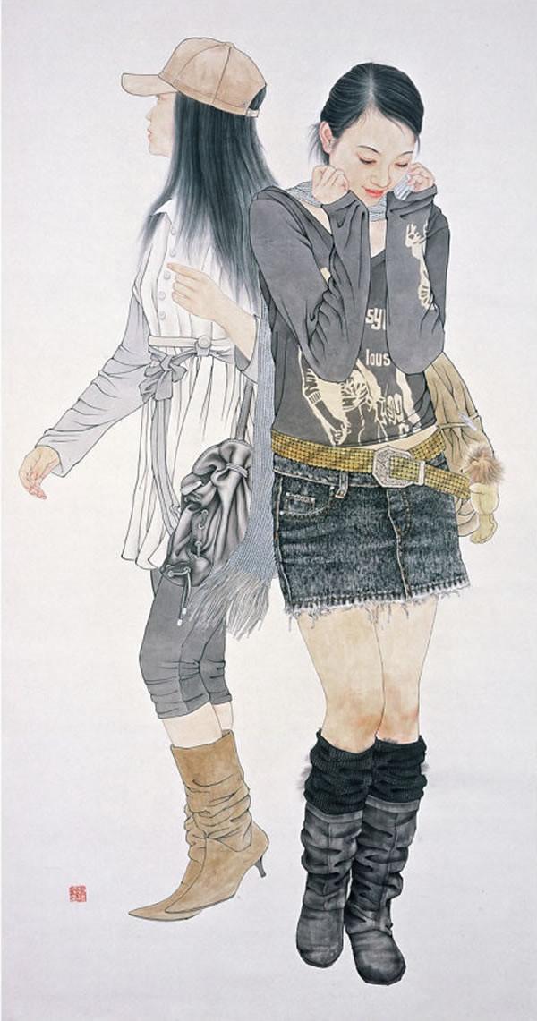 快速教你画中画,快速教学画人