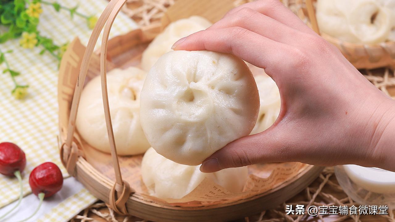 11个月宝宝小笼包做法,宝宝面包肉包子做法