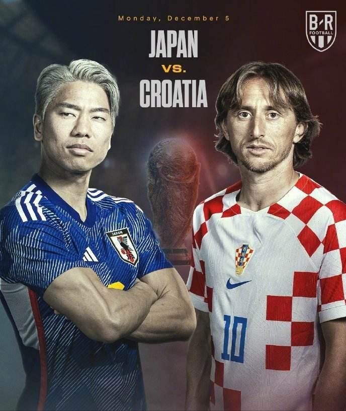 世界杯1/8决赛：日本VS克罗地亚，蓝武士勇闯格子军团全身而退？