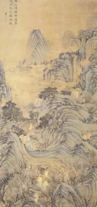 明清高清山水作品欣赏,明代山水名画图片欣赏