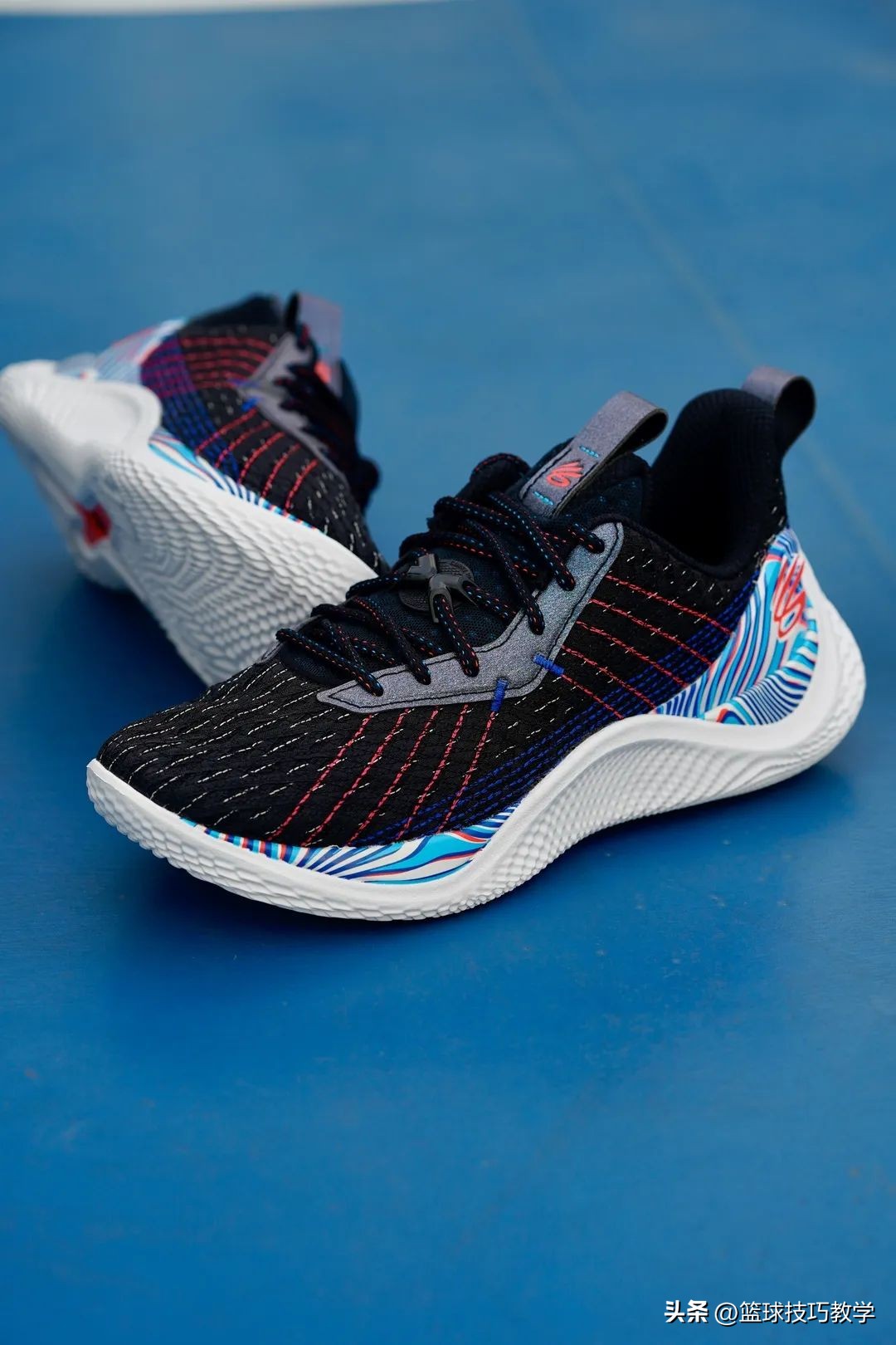 库里6代篮球鞋鞋带系法,库里splash1篮球鞋鞋带