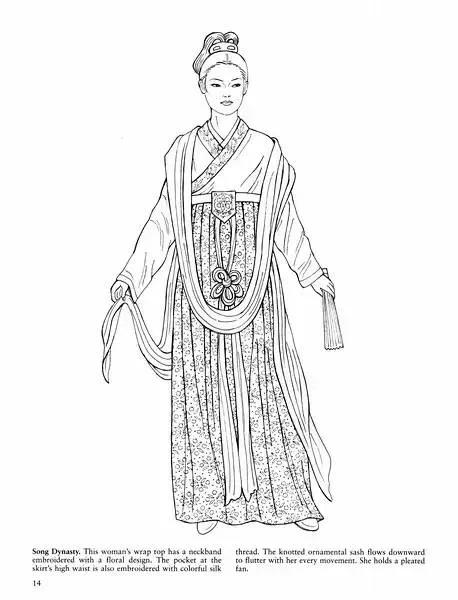 历朝历代服饰,历朝历代女性服饰妆容