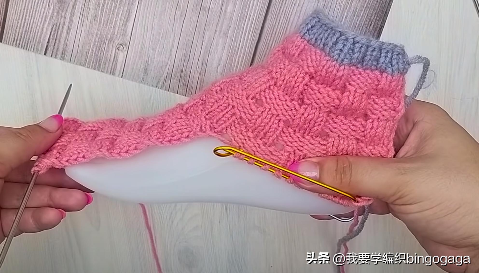 0-1岁毛线鞋袜的编织,编织鞋袜简单的方法