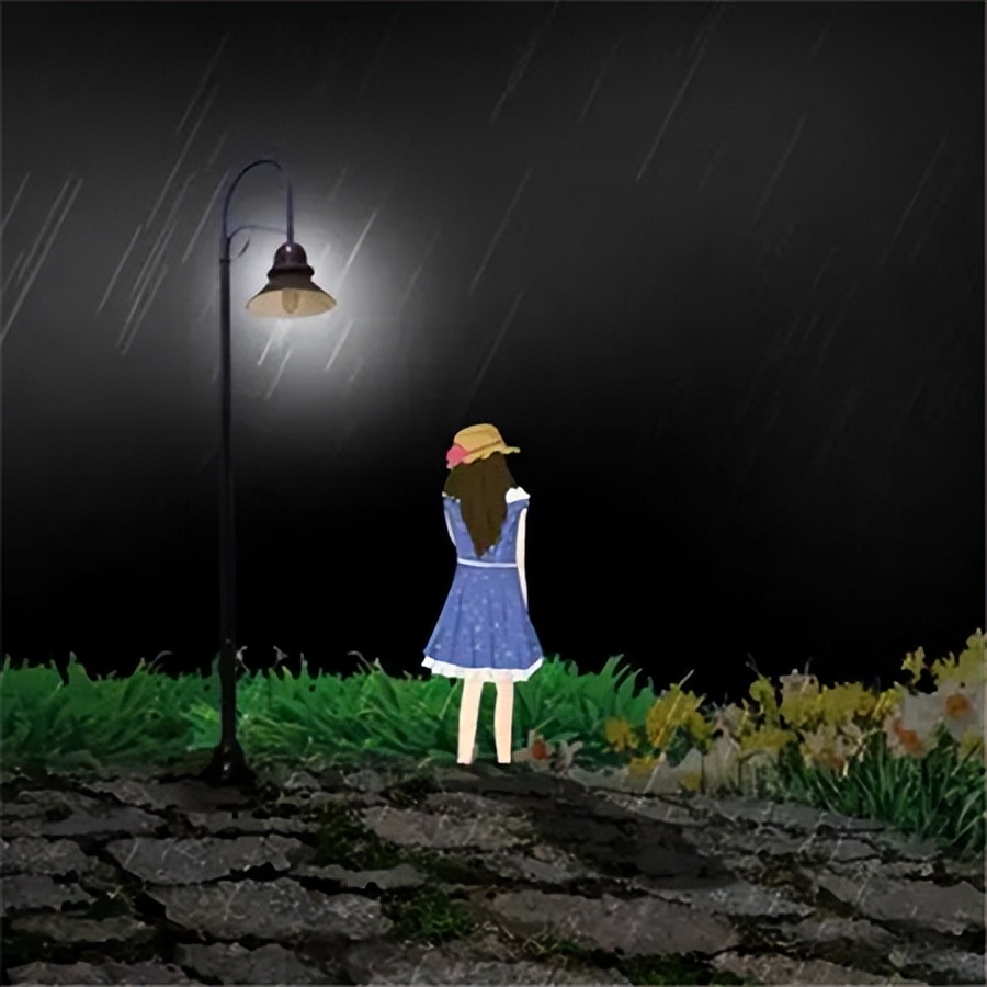 背影图片忧伤唯美卡通,卡通唯美伤感背影图片