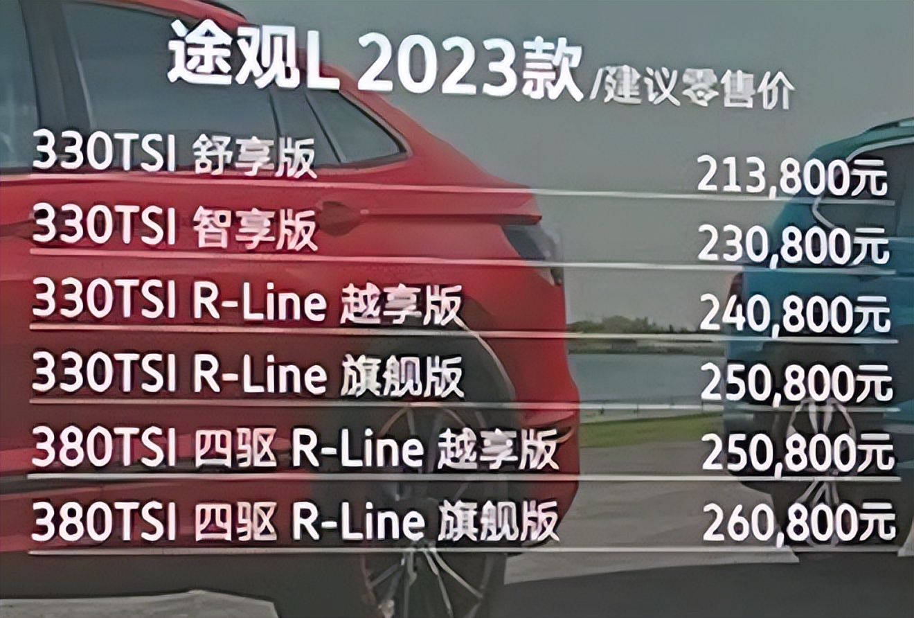 全新途观l7座版车型上市,全新途观l上海车展