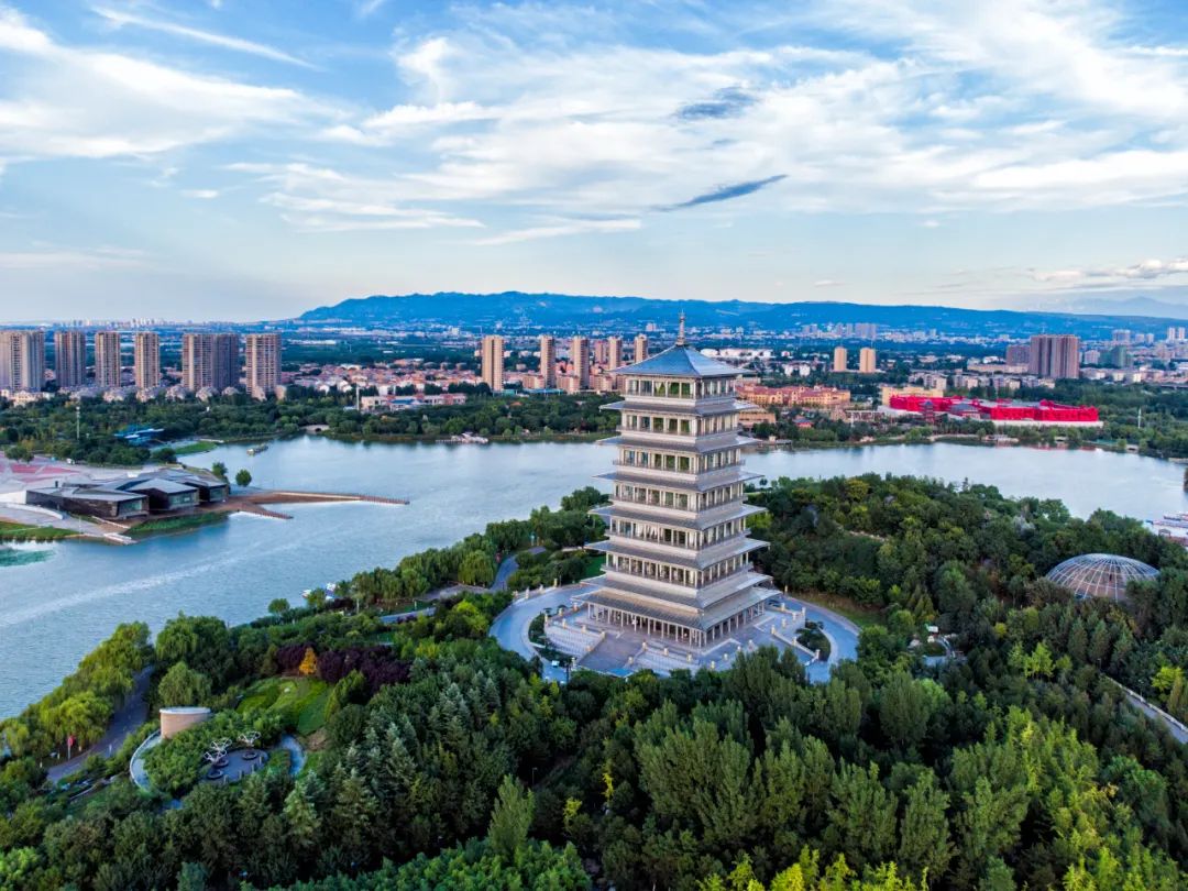 西安湿地风景区,西安东郊最美湿地公园