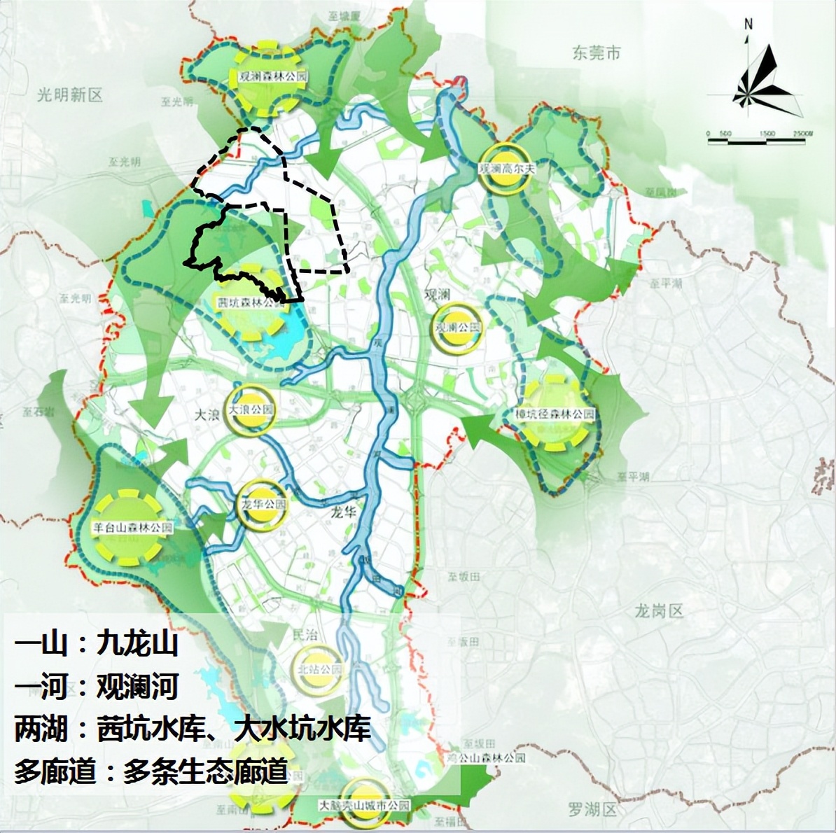 华为九龙山数字城项目,九龙山片区规划华为