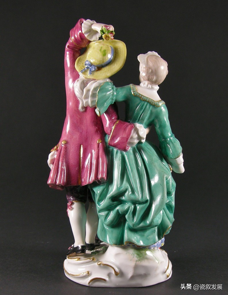 梅森瓷器人像,梅森瓷器雕塑