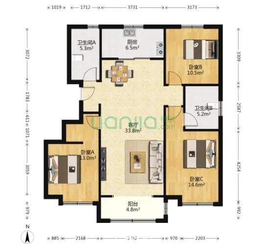 武清区龙湾城优缺点,老白带你探房